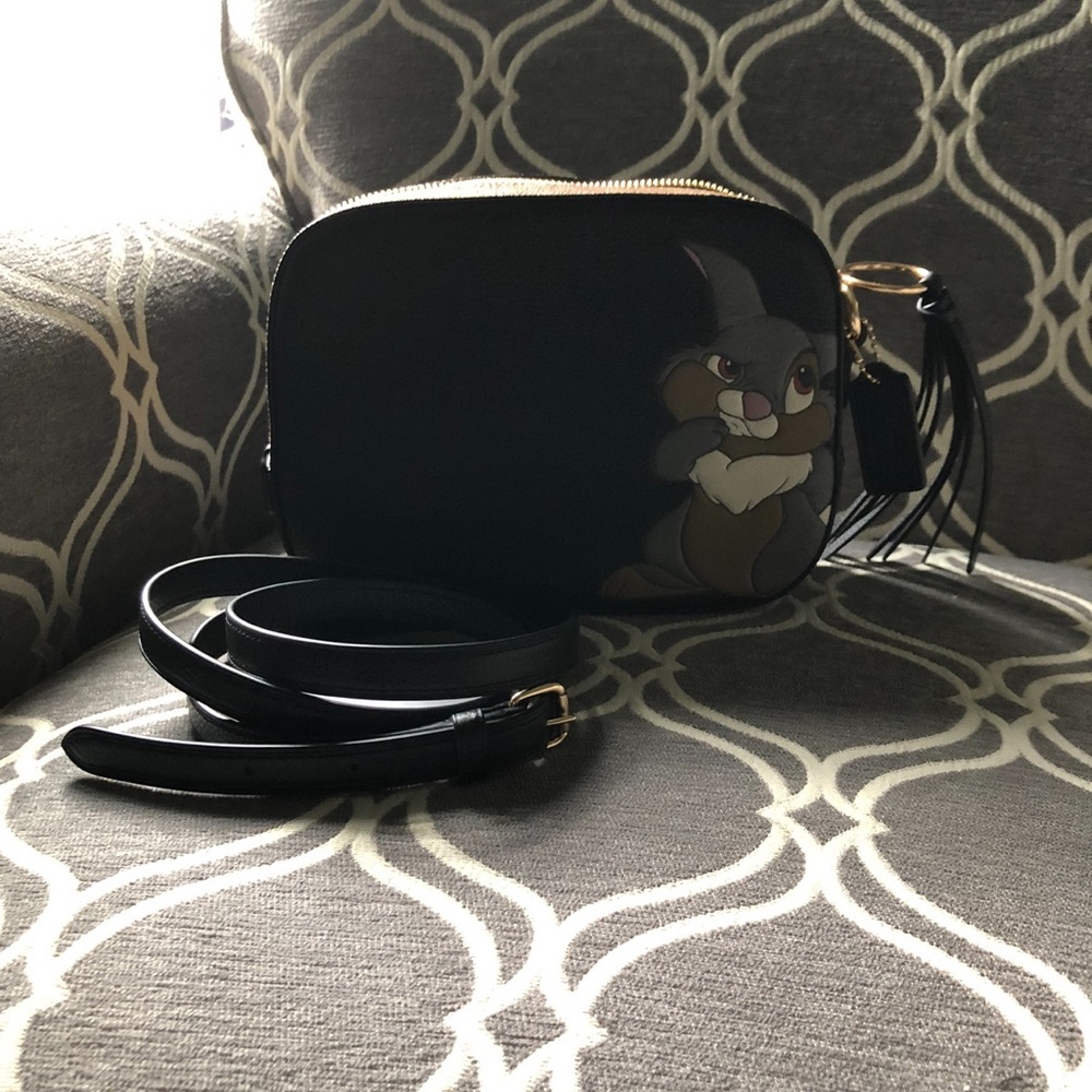 NWT Coach Disney “Bambi” Thumper Camera Bag - Picture 9 of 11